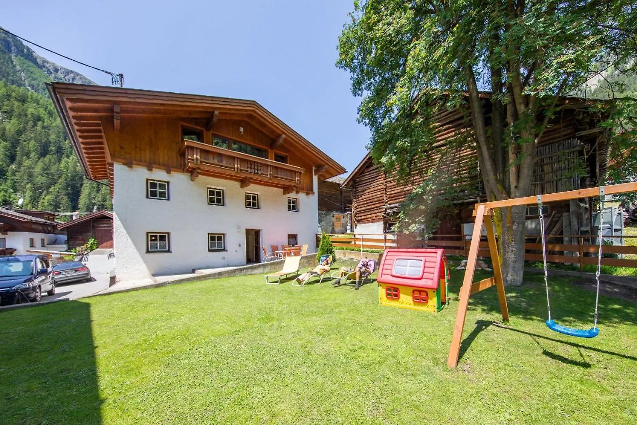 Top View Apartment Bauernhaus Sölden Rakousko